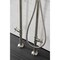 Aqua Vintage CCK8108DX Freestanding Tub Faucet with Supply Line, Stop Valve, Brushed Nickel CCK8108DX - alternate 3